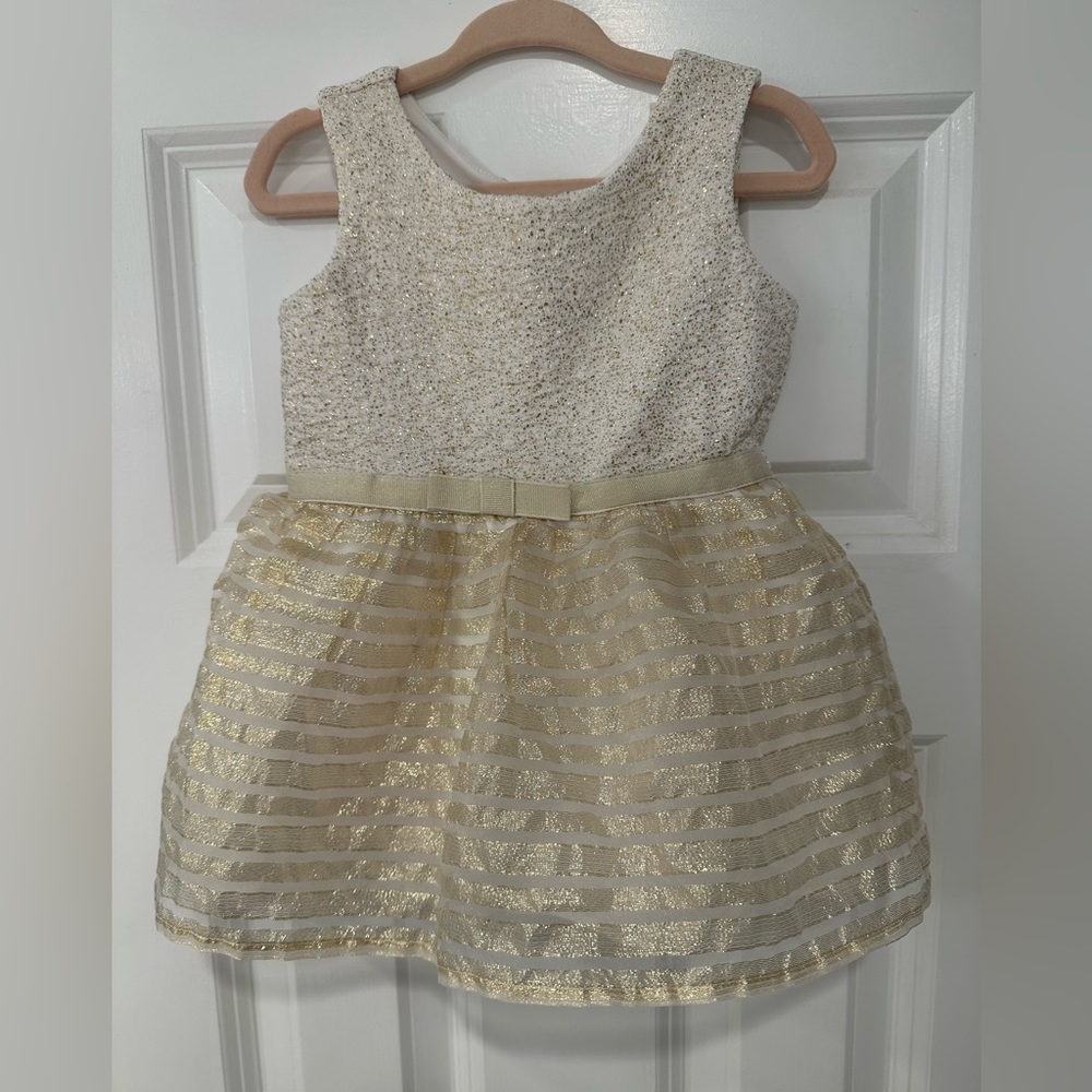 Pretty Gold Baby Dress